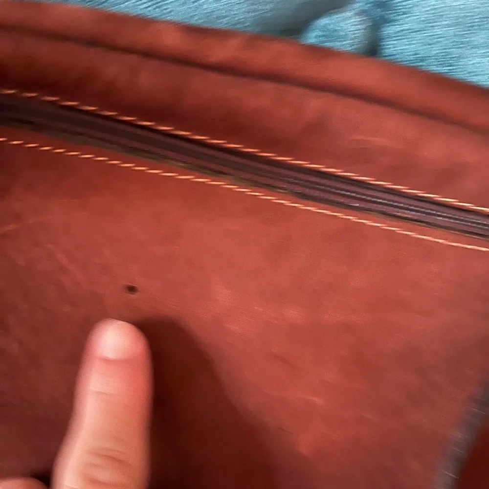 LV upcycled genuine suede leather bum bag - Picture 4 of 9